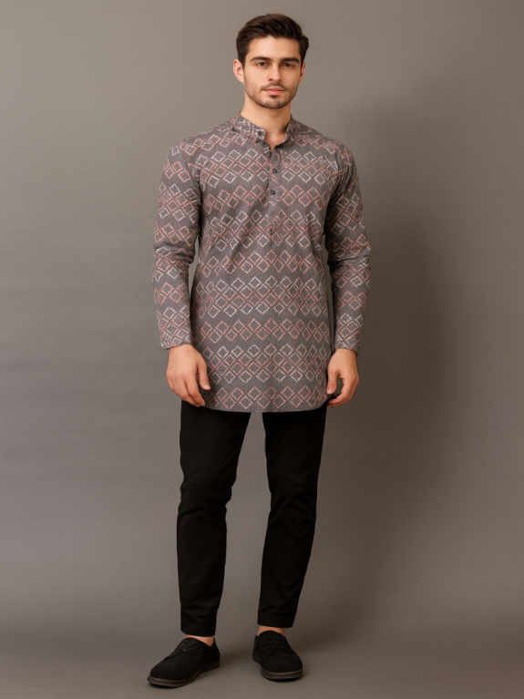 Men's Short Kurta