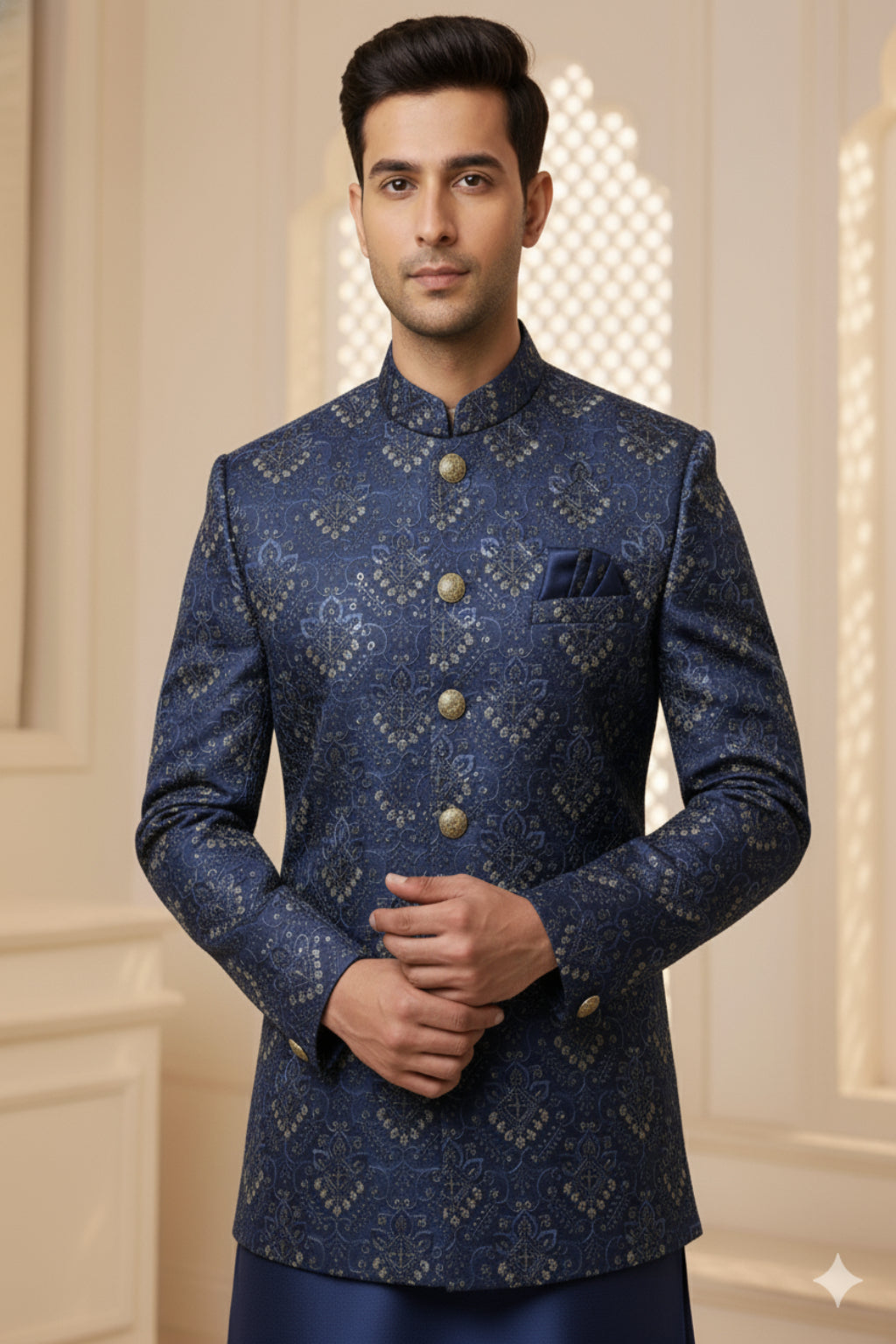 Kurta with Jacket - Crafted Just for You. Minimum Delivery: 20 Days5795