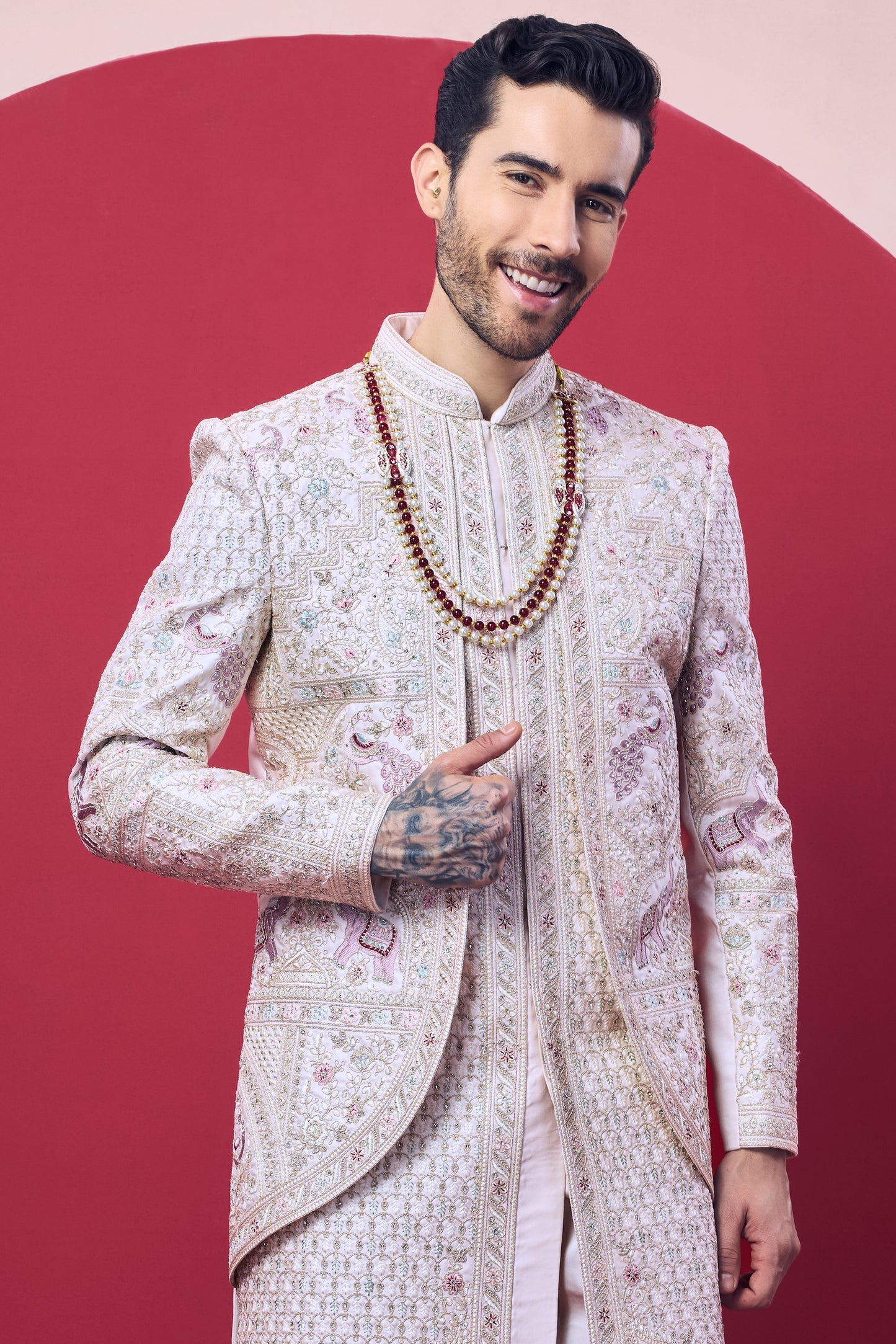 Traditional Sherwani - Crafted Just for You. Minimum Delivery: 20 Days