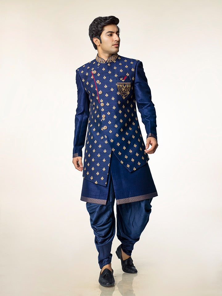 Elegant Indo Western Jodhpuri Set - Crafted Just for You. Minimum Delivery: 20 Days