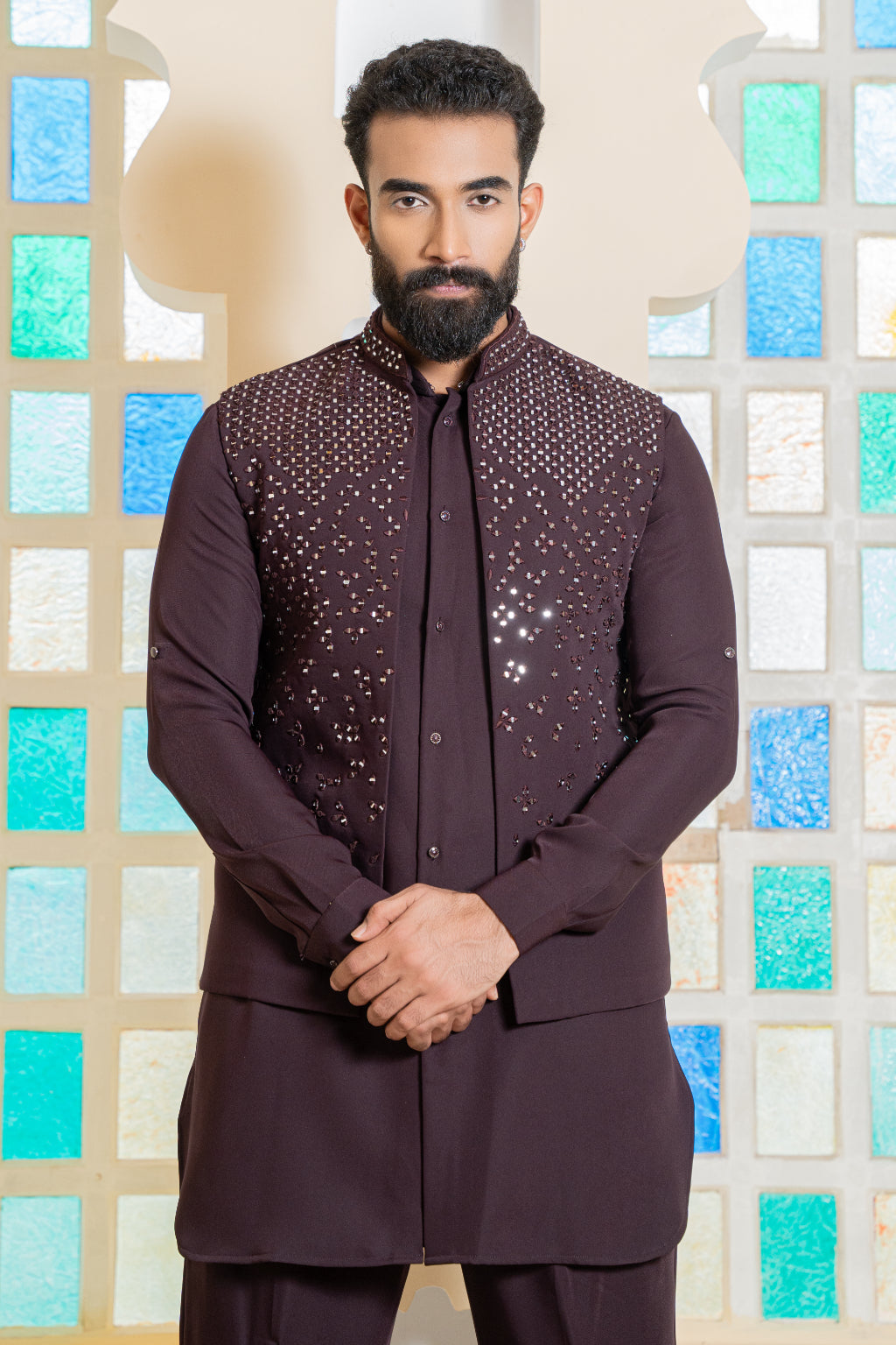 Stylish Indo Western Outfit - Crafted Just for You. Minimum Delivery: 20 Days