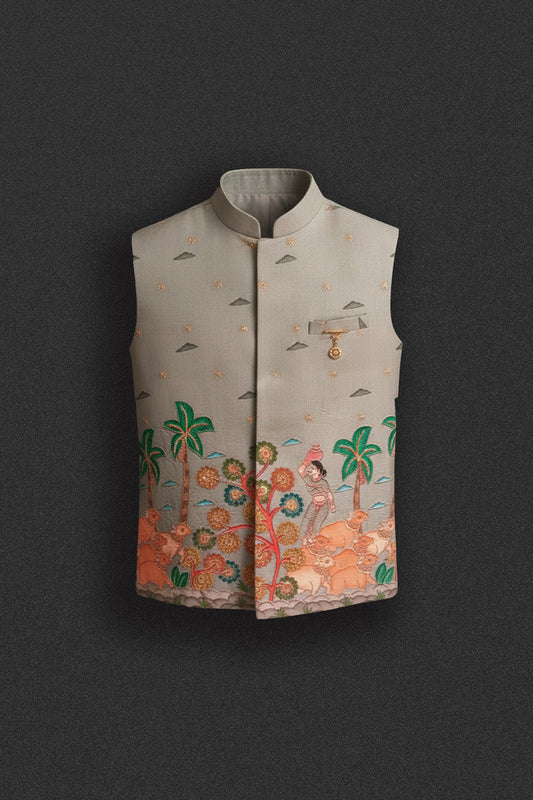 Designer Celebration Jacket for Weddings & Festivals- Crafted Just for You.