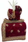 Elegant Traditional Turban with Shawl for Men – Perfect for Weddings & Festive Wear