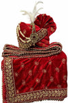 Elegant Traditional Turban with Shawl for Men – Perfect for Weddings & Festive Wear
