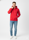 Men Solid Hoodie