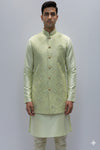 Kurta with Jacket - Crafted Just for You. Minimum Delivery: 20 Days