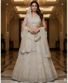 Monotone Heavy Embroidered Lehenga - Crafted Just for You. Minimum Delivery 20 Days