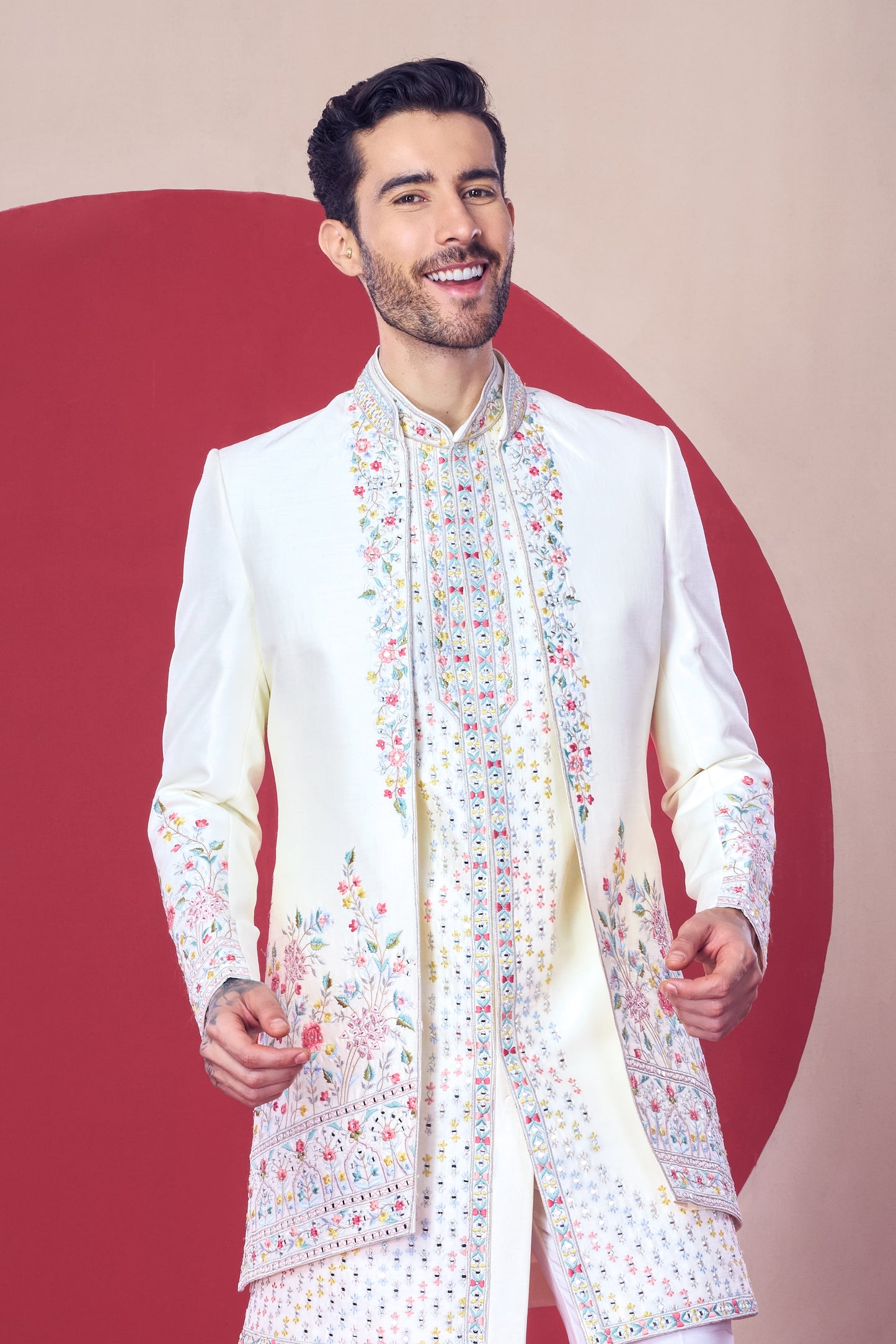 The Crimes Indo with Kurta - Crafted Just for You. Minimum Delivery: 20 Days