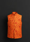 Elegance with regal printed Modi jacket  – Crafted Just for You.