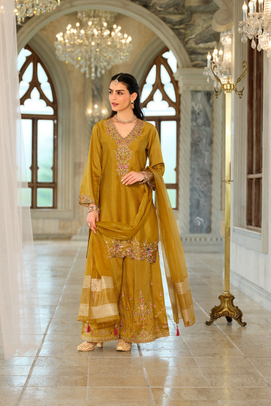 Elegant sharara Suit Set