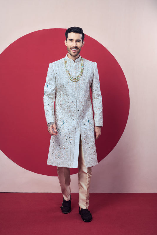 Traditional Indian Sherwani for men.