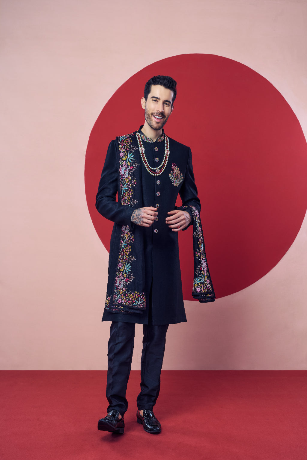 The Signature Collection - Traditional Dark Look Sherwani