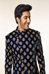Elegant Velvet Indo Western - Crafted Just for You. Minimum Delivery: 20 Days