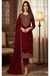 “Royal Maroon Designer Suit for Wedding & Celebration”